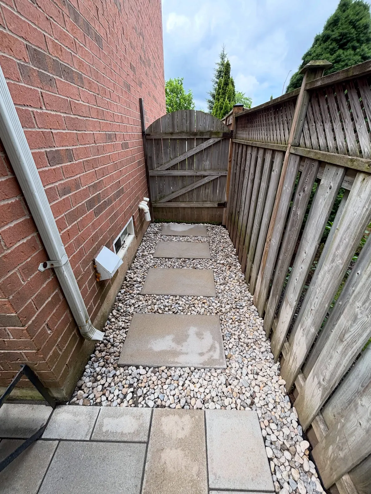 Recent Top Down Landscaping project in East York