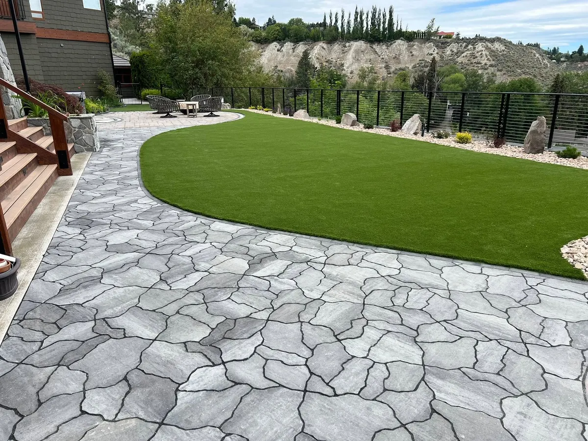 Recent Top Down Landscaping project in North York